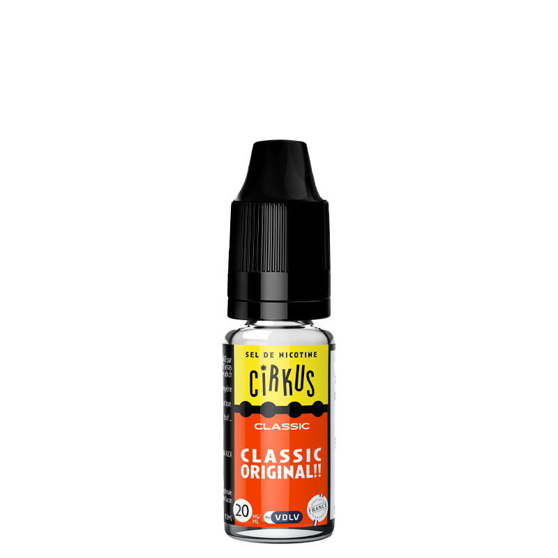 Classic Original - Sels de Nicotine - Cirkus by VDLV | 10 ml
