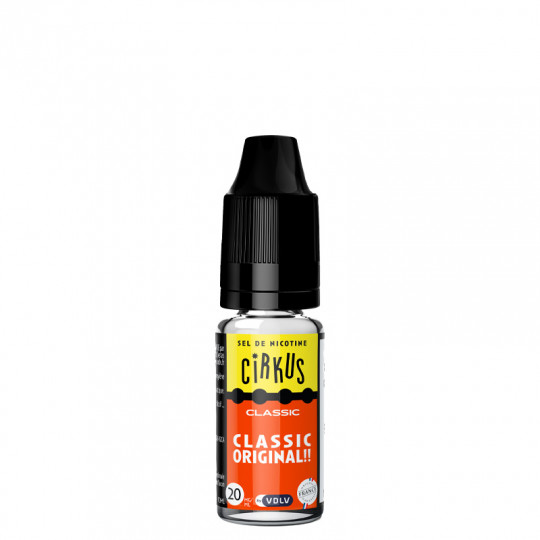 Classic Original - Sels de Nicotine - Cirkus by VDLV | 10 ml