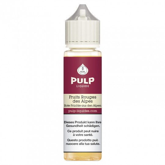 Rote Früchte aus den Alpen - Pulp | 50 ml in 75 ml