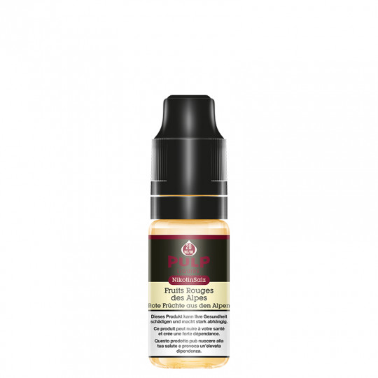 E-Liquide Fruits Rouges des Alpes NS - Nicotine Salts - Pulp | 10ml