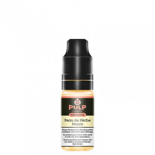 E-Liquid Peau de Pêche NS - Sels de nicotine - Pulp | 10ml