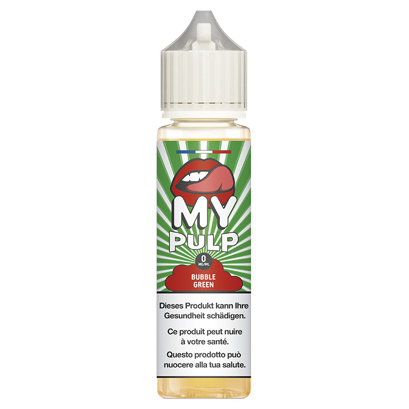 E-Liquid Bubble Green - My Pulp | 50 ml "Shortfill 75 ml"