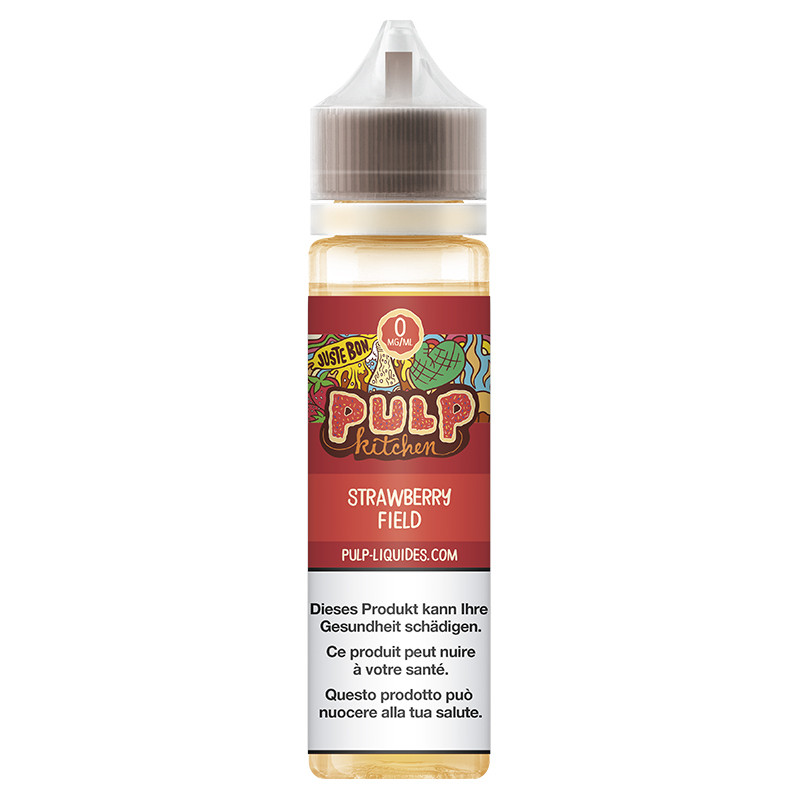 E-liquide Strawberry Field - Shortfill format - Pulp kitchen by Pulp | 50ml