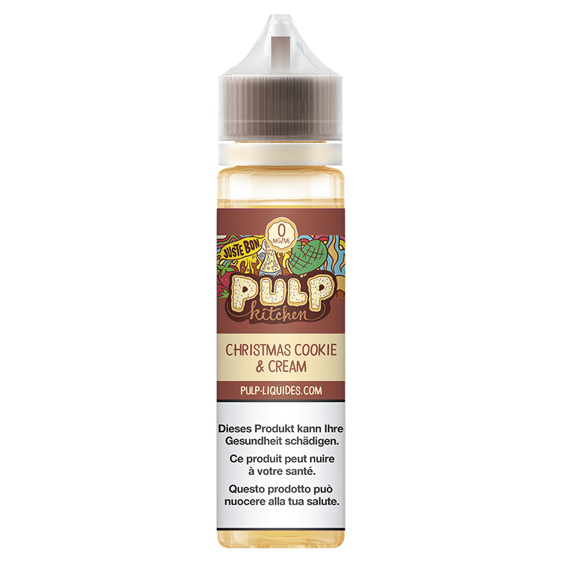 E-liquide Christmas Cookie & Cream - Shortfill format - Pulp kitchen by Pulp | 50ml