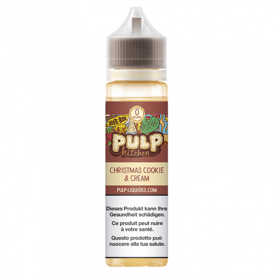 E-liquid Christmas Cookie & Cream - Shortfill format - Pulp kitchen by Pulp | 50ml