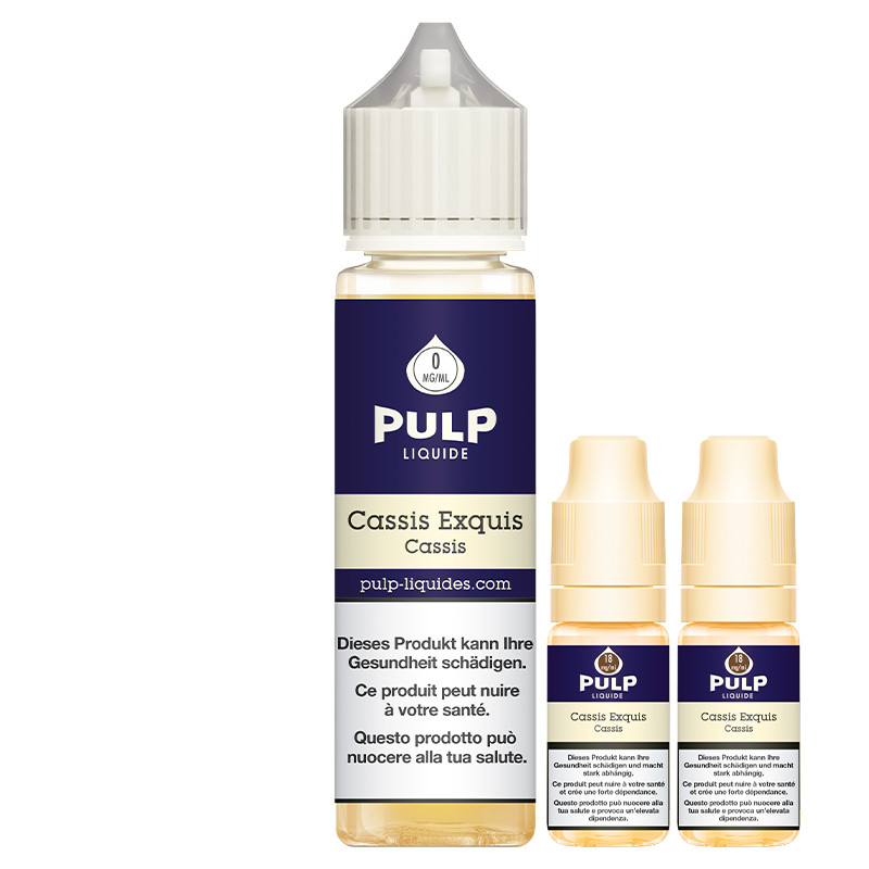 Cassis Exquis 70ml 6mg/ml - Pulp
