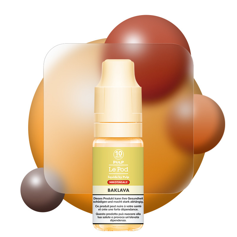 Baklava - Nikotinsalze - Le POD by Pulp | 10 ml