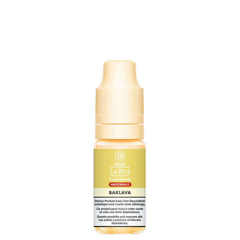Baklava - Sels de nicotine - Le POD by Pulp | 10 ml