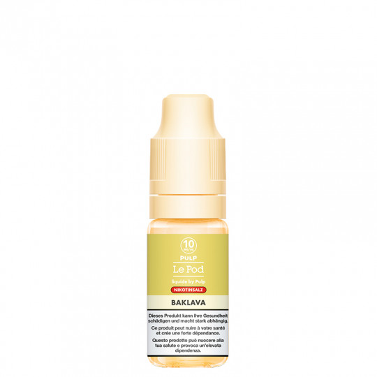 Baklava - Sels de nicotine - Le POD by Pulp | 10 ml