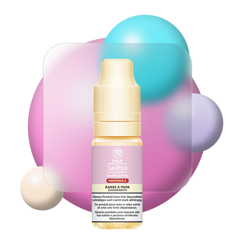 Zuckerwatte - Nikotinsalz - Le POD by Pulp | 10 ml