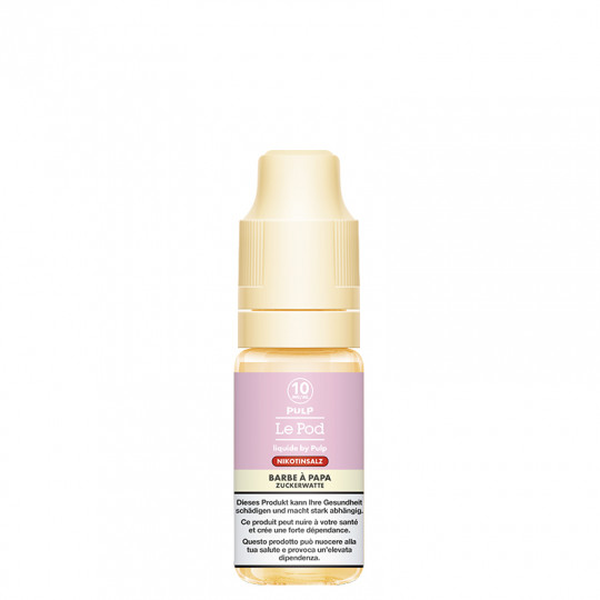 Zuckerwatte - Nikotinsalz - Le POD by Pulp | 10 ml