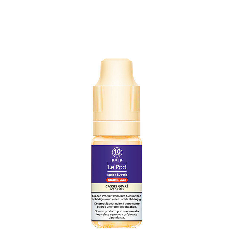 Cassis Givré - Sels de nicotine - Le POD by Pulp | 10 ml