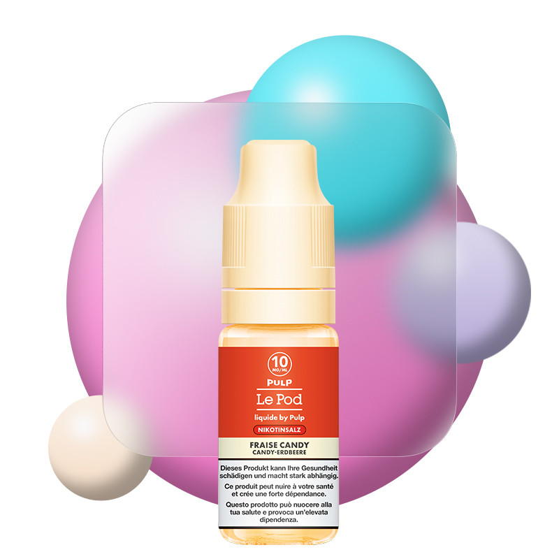 Strawberry Candy - Nicotine Salts - Le POD by Pulp | 10 ml