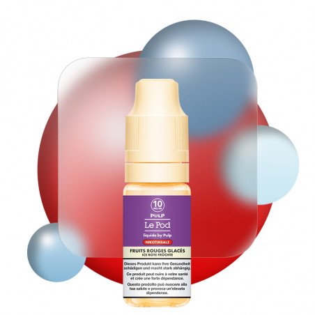 Fruits Rouges Glacés (Rote Früchte & Ice) - Nikotinsalz - Le POD by Pulp | 10 ml