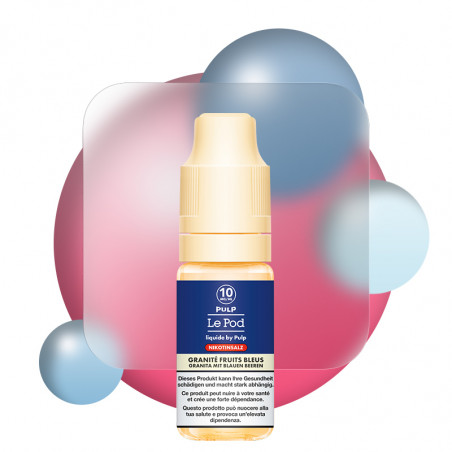 Granita Blaue Früchte - Nikotinsalze - Le POD by Pulp | 10 ml