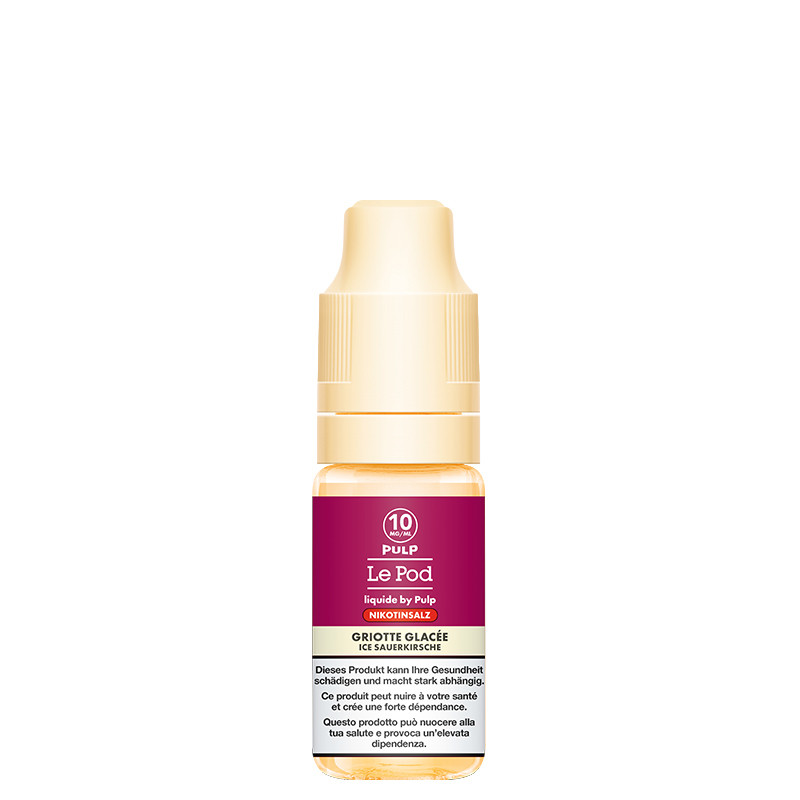 Iced Morello Cherry - Nicotine Salts - Le POD by Pulp | 10 ml