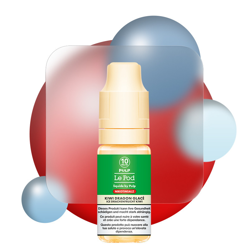 Kiwi Dragon Ice - Nicotine Salts - Le POD by Pulp | 10 ml