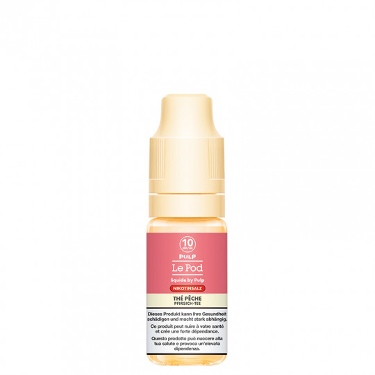 Peach Tea - Nicotine Salts - Le POD by Pulp | 10 ml