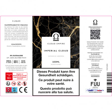 Imperial Cloud - Cloud Empire by Fuu | 100 ml in 120 ml