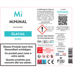 E-Liquid Glacial - MiNiMAL by The Fuu | 50 ml "Shortfill 60 ml"