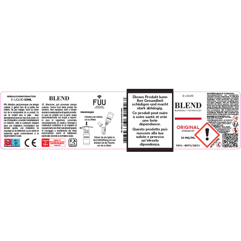 Blend Classique - The Fuu | 10 ml