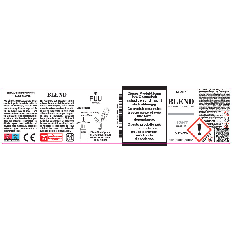 Blend Classique - The Fuu | 10 ml