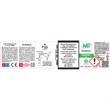 Granny - Nikotinsalze - Minimal by The Fuu | 10ml