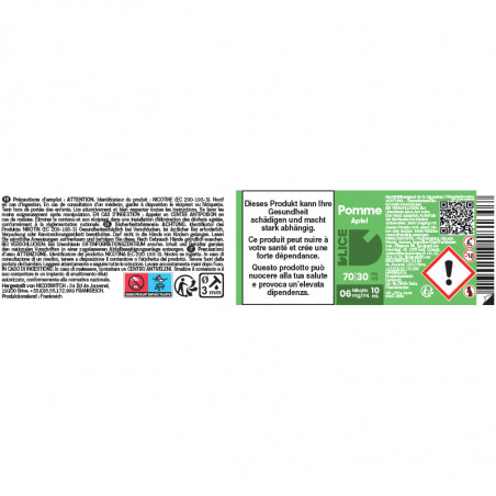 E-liquid Apple - D'lice | 10ml