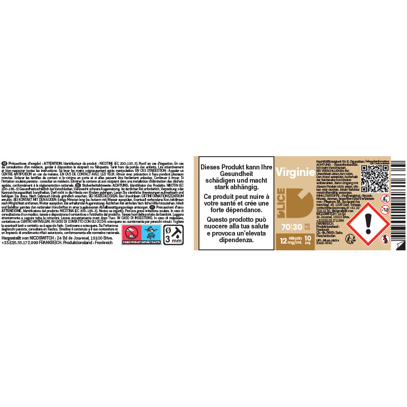 Virginia - D'lice | 10ml