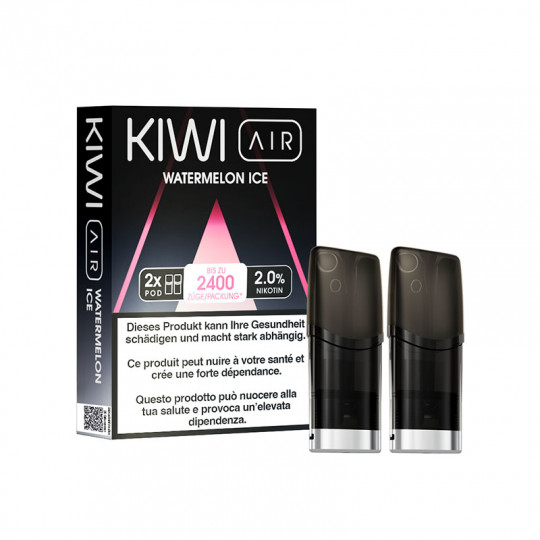 Kartuschen Kiwi Air - Watermelon Ice - Kiwi Vapor | 2er Pack