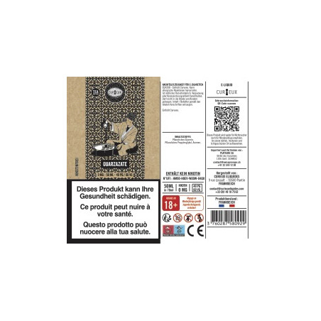 E-Liquid Ouarzazate - Shortfill Format - Tea Édition by Curieux | 50ml