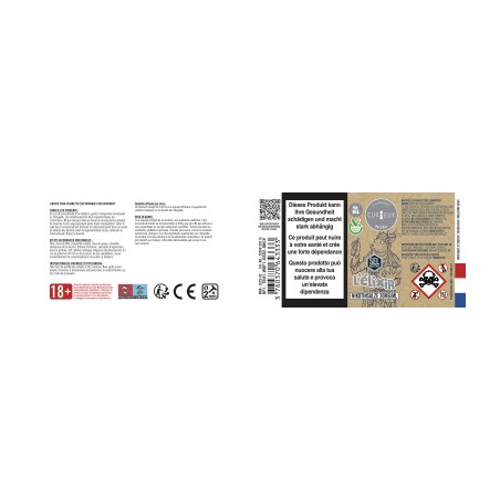 Elixir - Nikotinsalze - Édition Natural by Curieux | 10ml