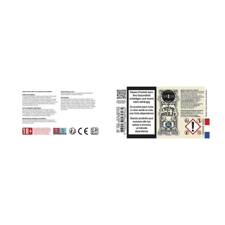 Crème Brûlée - Nicotine Salt - Édition Dessert by Curieux | 10ml