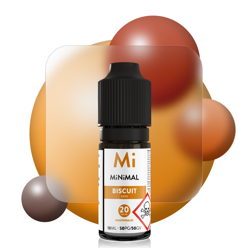 E-Liquid Biscuit - Nicotine Salts - Minimal By The FUU | 10ml