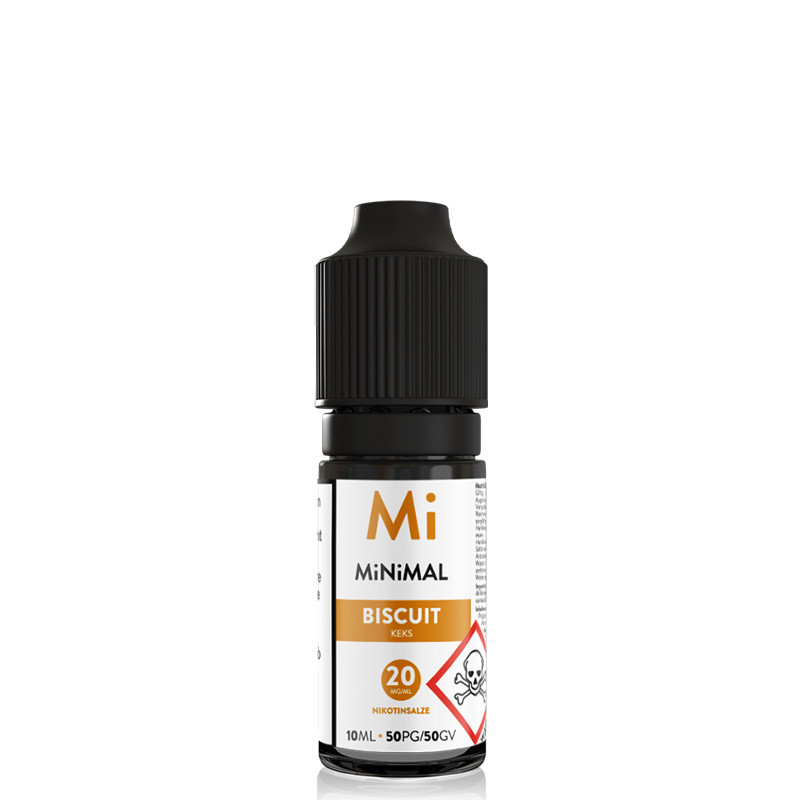 E-Liquid Biscuit - Nicotine Salts - Minimal By The FUU | 10ml
