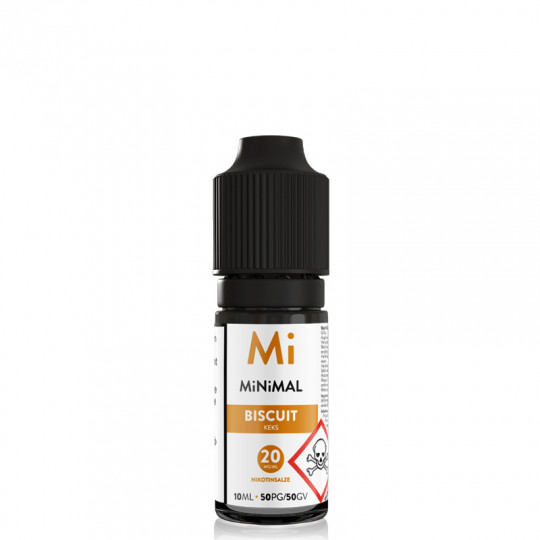 E-Liquid Biscuit - Nikotinsalze - Minimal By The FUU | 10ml
