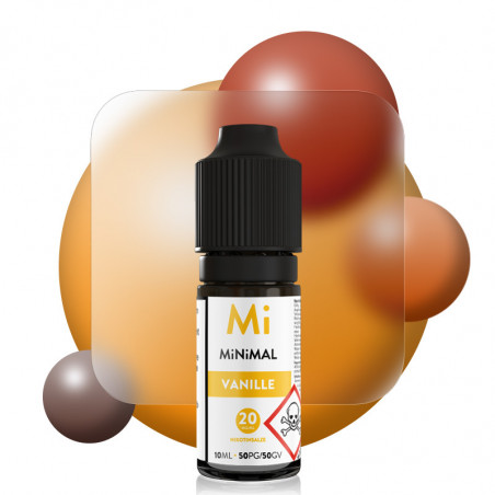 E-Liquide Vanille - Sels de nicotine - Minimal By The FUU| 10ml