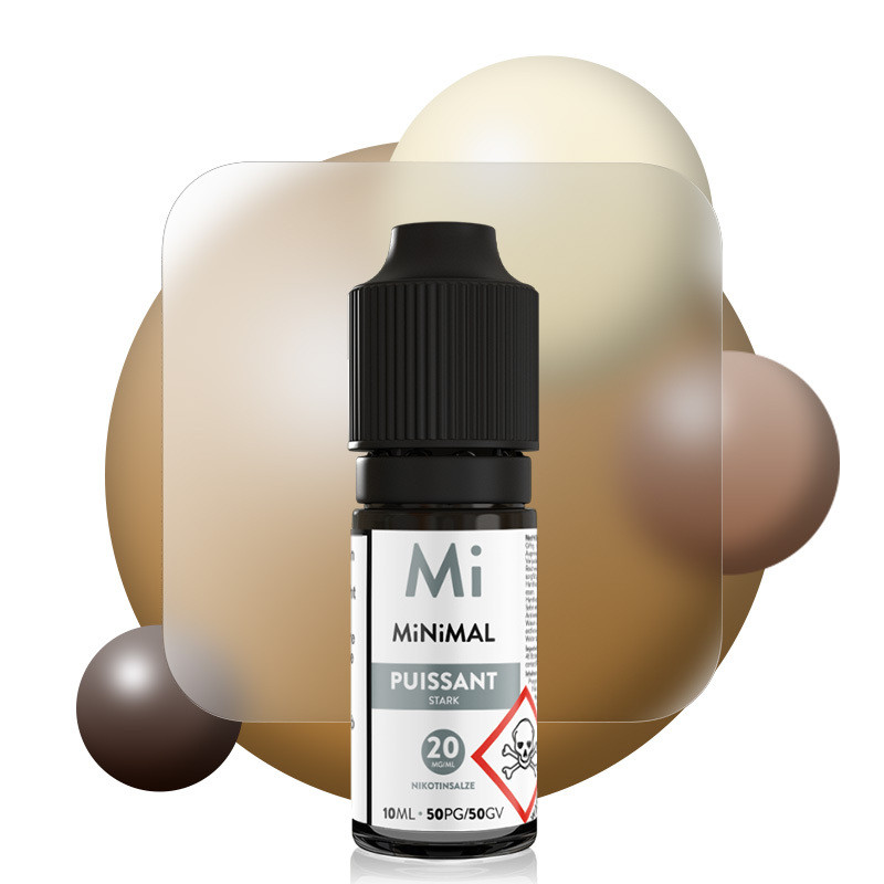 E-Liquide Puissant - Sels de Nicotine - Minimal By The FUU | 10ml