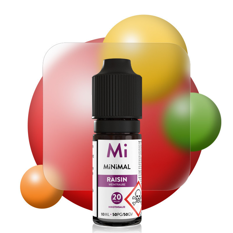 E-Liquid Grape - Nicotine Salts - Minimal By The FUU | 10ml