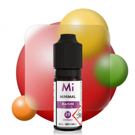E-Liquid Traube - Nikotinsalze - Minimal By The FUU | 10ml
