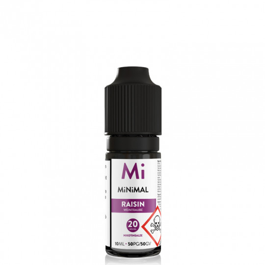 E-Liquide Raisin - Sels de Nicotine -  Minimal By The FUU | 10ml