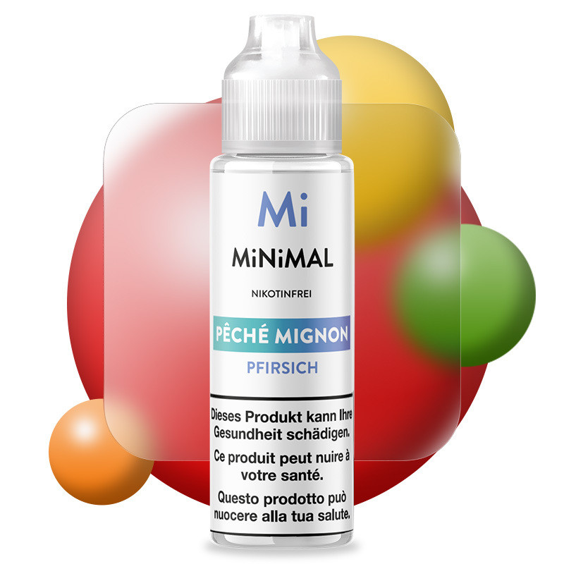 E-liquide Pêché Mignon - Minimal by Fuu | 50 ml "Shortfill 60 ml"