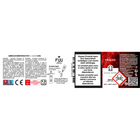 Strawberry - Cloud Empire by Fuu | 10 ml