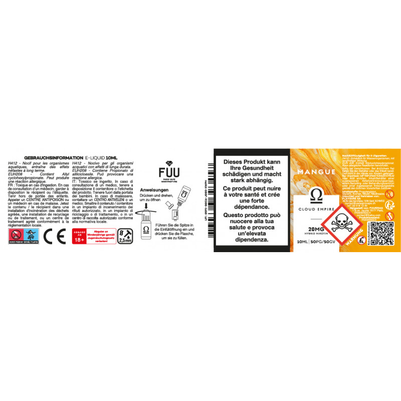 Mangue - Cloud Empire by Fuu | 10 ml