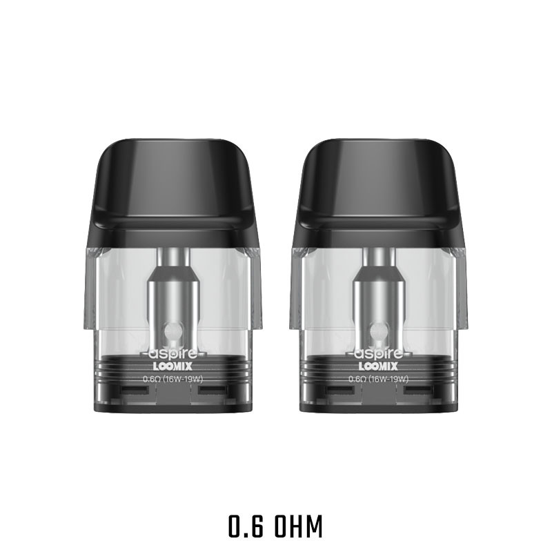 Loomix 3ml Cartridges - Aspire | x2 Pack
