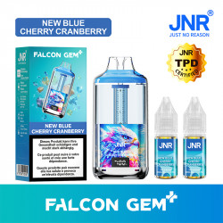 Falcon GEM+ 30K Kit - New Blue Cherry Cranberry - JNR | x5 Pack - Swiss ProVape