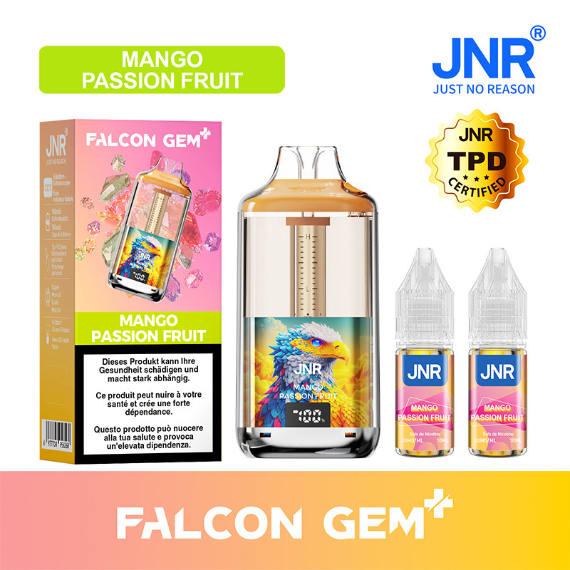 Falcon GEM+ 30K Kit - Mango Passion Fruit - JNR | x5 Pack