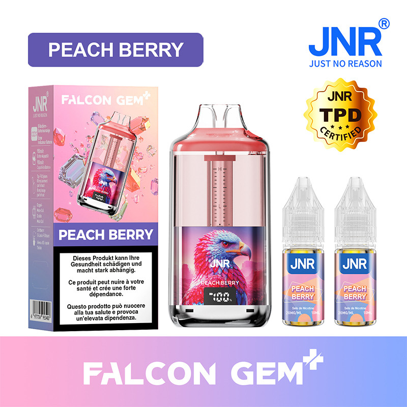 Kit Falcon GEM+ 30K - Peach Berry - JNR | Pack x5