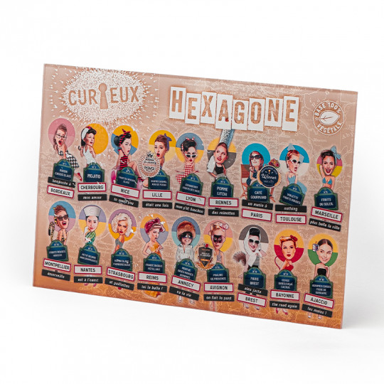 Plexiglass Hexagone – Curieux