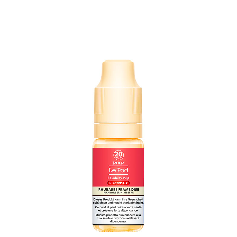 Rhubarb Raspberry - Nicotine Salts - Le Pod by Pulp | 10 ml